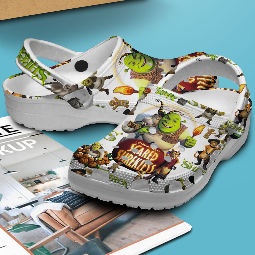 Spook-tacular Limited Edition Scared Shrekless Halloween Clogs – Get in the Festive Spirit! Spook-tacular Limited Edition Scared Shrekless Halloween Clogs – Get in the Festive Spirit!