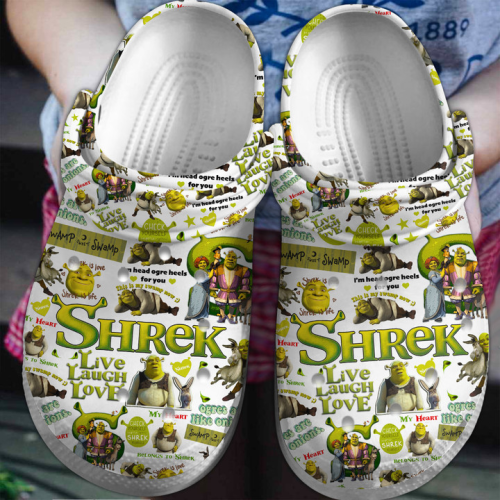 Ultimate Comfort and Lightweight Shrek Classic Clogs for Kids & Adults - Unbeatable Style & Support