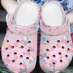 Non-slip And Lightweight Hello Kitty Pink Clogs For Kids & Adults Non-slip And Lightweight Hello Kitty Pink Clogs For Kids & Adults