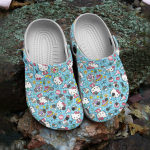 Water-proof Hello Kitty Light Blue Clogs For Kids & Adults Water-proof Hello Kitty Light Blue Clogs For Kids & Adults