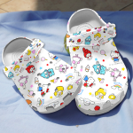 Non-slip And Classic Hello Kitty White Clogs For Kids & Adults Non-slip And Classic Hello Kitty White Clogs For Kids & Adults