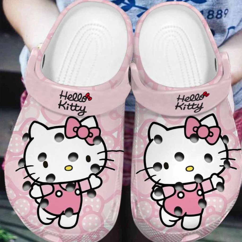 Adorable Hello Kitty Pink Clogs For Kids And Adults Adorable Hello Kitty Pink Clogs For Kids And Adults