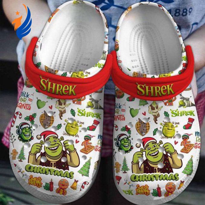 Get Festive with Comfortable & Funny Shrek Christmas Clogs – Ideal for Kids & Adults Get Festive with Comfortable & Funny Shrek Christmas Clogs – Ideal for Kids & Adults