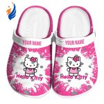 Custom Name Hello Kitty Splash Art Clogs For Kids And Adults Custom Name Hello Kitty Splash Art Clogs For Kids And Adults