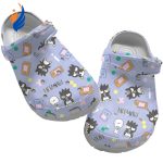 Hello Kitty Funny Bad Badtz – Maru Blue Clogs For Kids And Adults Hello Kitty Funny Bad Badtz – Maru Blue Clogs For Kids And Adults