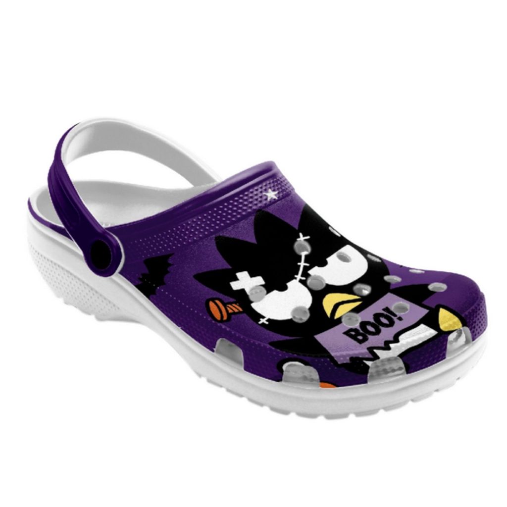 Hello Kitty Halloween Bad Badtz – Maru Purple Clogs For Kids And Adults Hello Kitty Halloween Bad Badtz – Maru Purple Clogs For Kids And Adults