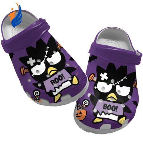 Hello Kitty Halloween Bad Badtz – Maru Purple Clogs For Kids And Adults