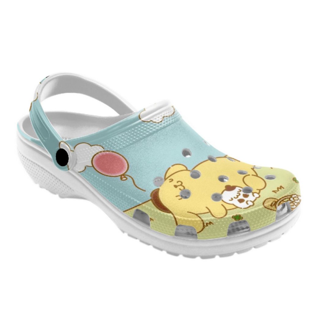Hello Kitty Happy Pompompurin Sleeptight Clogs For Kids And Adults Hello Kitty Happy Pompompurin Sleeptight Clogs For Kids And Adults