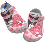Hello Kitty Kuromi And My Melody Great Heart Pink Clogs For Kids And Adults Hello Kitty Kuromi And My Melody Great Heart Pink Clogs For Kids And Adults