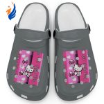 Hello Kitty Pink Stripes Granite Clogs For Kids And Adults Hello Kitty Pink Stripes Granite Clogs For Kids And Adults