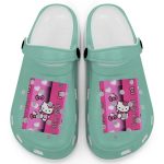 Hello Kitty Pink Stripes Island Reef Clogs For Kids And Adults Hello Kitty Pink Stripes Island Reef Clogs For Kids And Adults