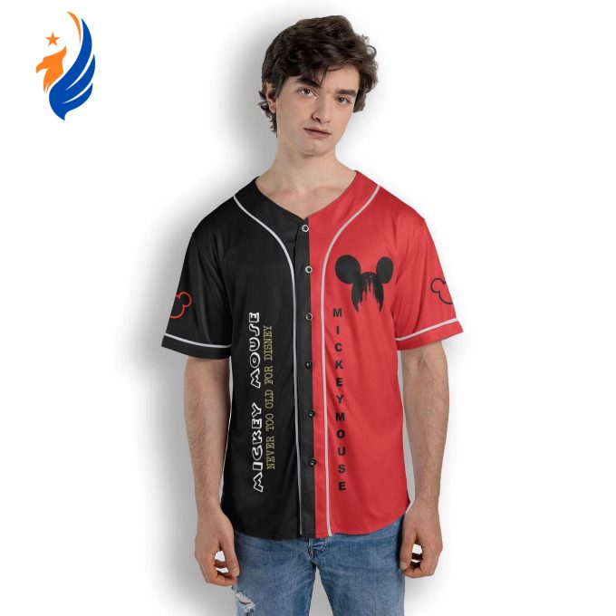 Mickey Mouse Disney Cartoon Baseball Jersey Shirt No18 – Authentic Disney Merchandise for Mickey Fans! Mickey Mouse Disney Cartoon Baseball Jersey Shirt No18 – Authentic Disney Merchandise for Mickey Fans!