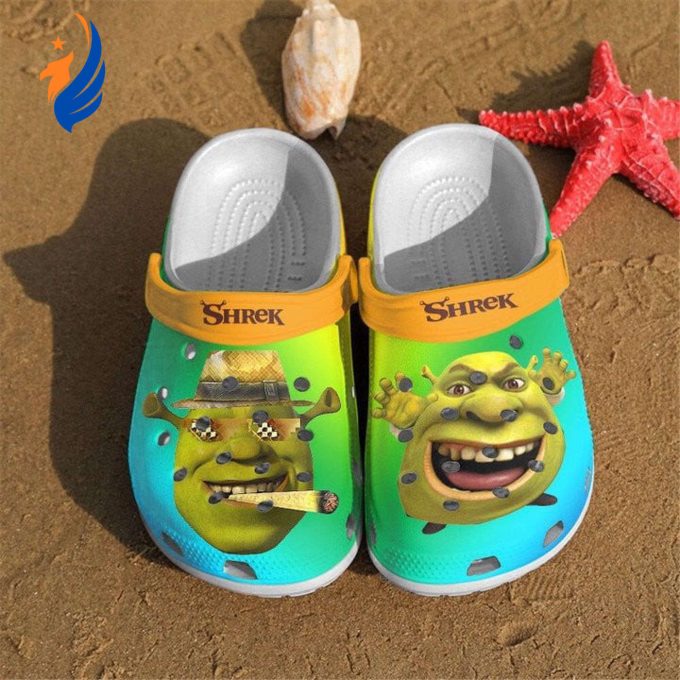 Get Comfy with New Shrek Funny FaceClogs-Shoes: Clogsband Clog – Stylish & Comfortable Footwear