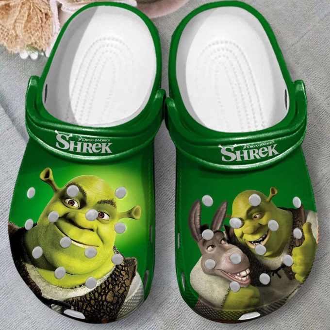 Shrek and Funny Donkey Clogs Shoes – Unique Gift for Men and Women Comfy and Whimsical Footwear