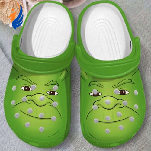 Shrek Face GreenClogs: Comfortable Clogsband Clog Water Shoes