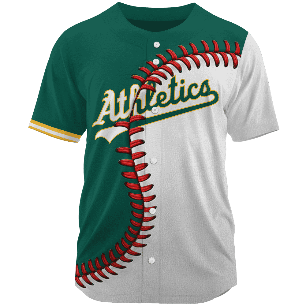 MLB Oakland Athletics Personalized Mix Baseball Jersey Gift for Men Women MLB Oakland Athletics Personalized Mix Baseball Jersey Gift for Men Women