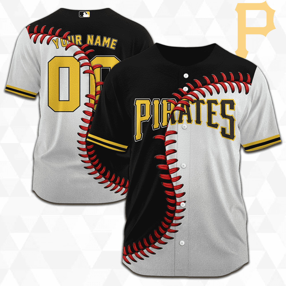 MLB Pittsburgh Pirates Personalized Mix Baseball Jersey Gift for Men Women MLB Pittsburgh Pirates Personalized Mix Baseball Jersey Gift for Men Women