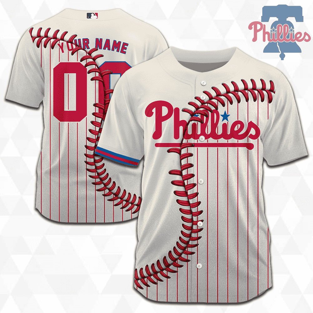 MLB Philadelphia Phillies Personalized Mix Baseball Jersey Gift for Men Women MLB Philadelphia Phillies Personalized Mix Baseball Jersey Gift for Men Women