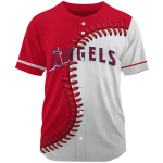 MLB Los Angeles Angels Personalized Mix Baseball Jersey Gift for Men Women