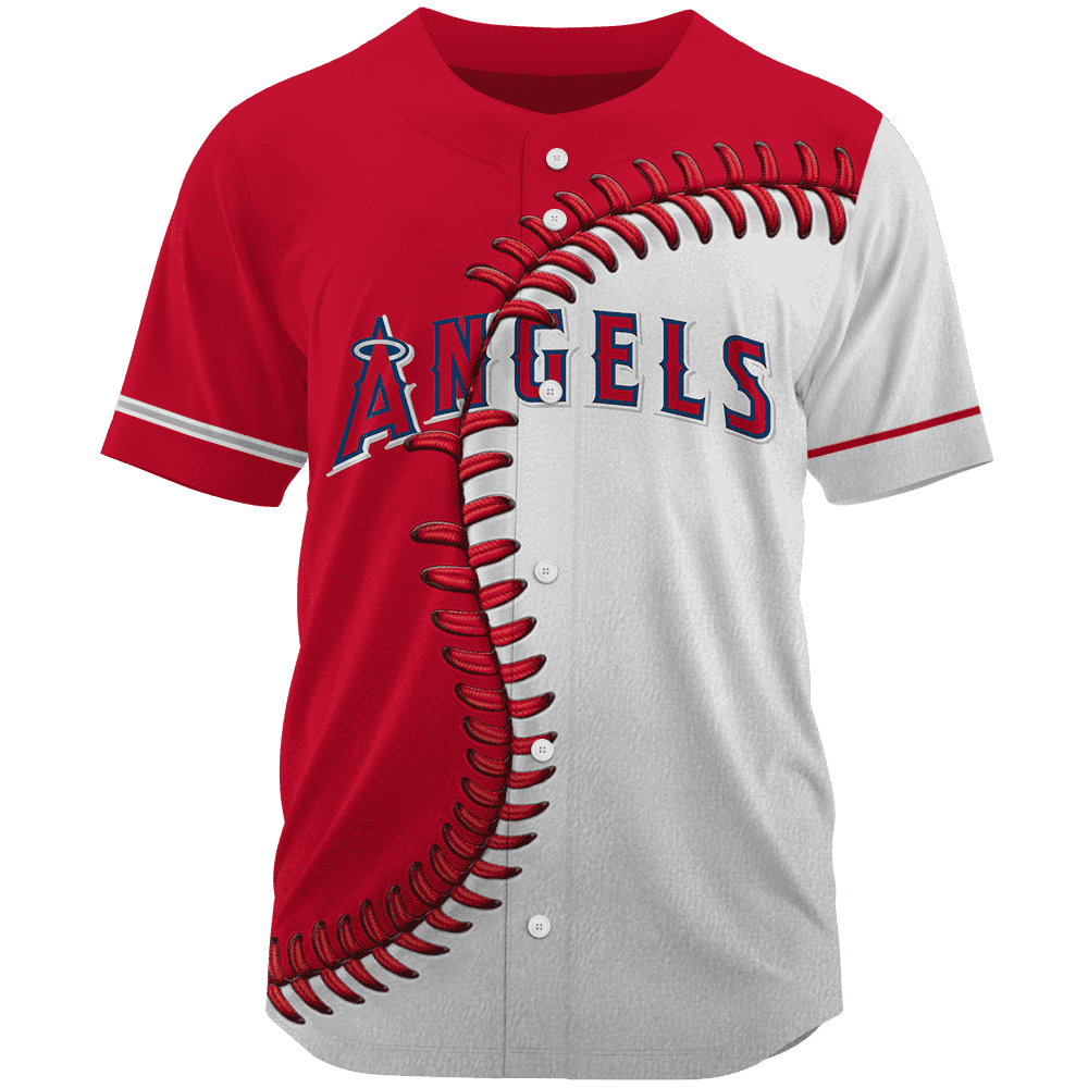 MLB Los Angeles Angels Personalized Mix Baseball Jersey Gift for Men Women MLB Los Angeles Angels Personalized Mix Baseball Jersey Gift for Men Women