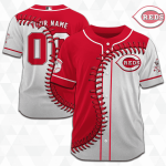 MLB Cincinnati Reds Personalized Mix Baseball Jersey Gift for Men Women