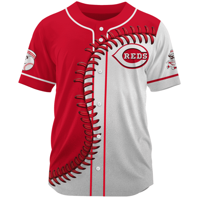 MLB Cincinnati Reds Personalized Mix Baseball Jersey Gift for Men Women