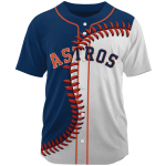 MLB Houston Astros Personalized Mix Baseball Jersey Gift for Men Women