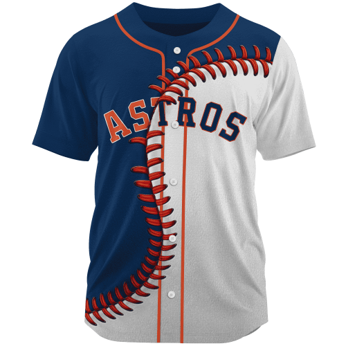 MLB Houston Astros Personalized Mix Baseball Jersey Gift for Men Women