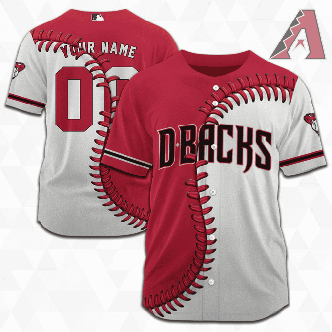 MLB Arizona Diamondbacks Personalized Mix Baseball Jersey Gift for Men Women