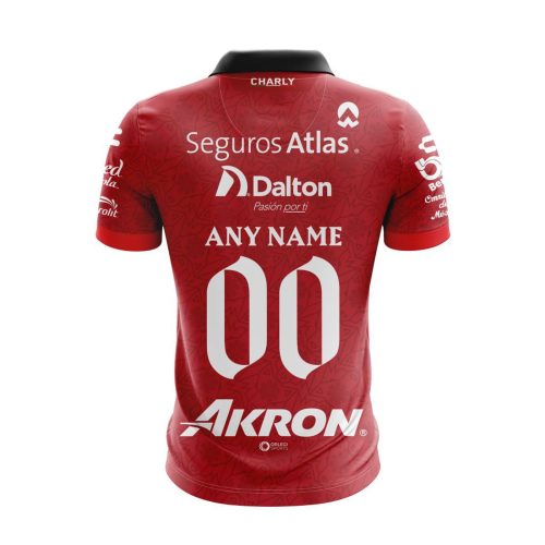 LIGA MX Atlas F.C 2023 – 2024 Away Aztec Design Polo