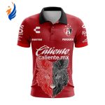 LIGA MX Atlas F.C 2023 – 2024 Away Aztec Design Polo LIGA MX Atlas F.C 2023 – 2024 Away Aztec Design Polo