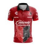 LIGA MX Atlas F.C 2023 – 2024 Away Aztec Design Polo