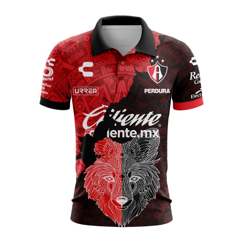 LIGA MX Atlas F.C 2023 – 2024 Home Aztec Polo LIGA MX Atlas F.C 2023 – 2024 Home Aztec Polo