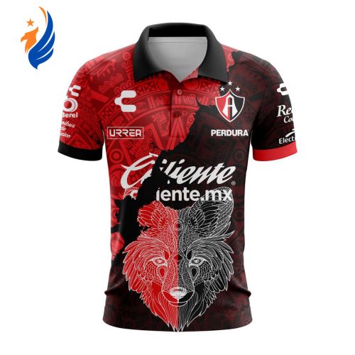 LIGA MX Atlas F.C 2023 – 2024 Home Aztec Polo