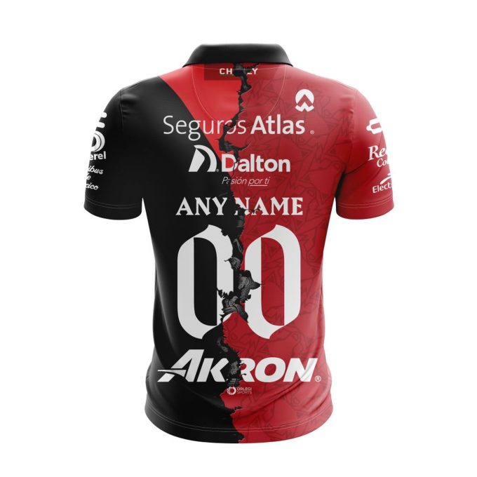 LIGA MX Atlas F.C 2023 – 2024 Home Mix Away Polo
