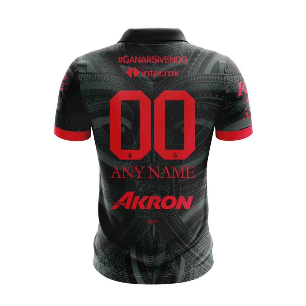 LIGA MX Atlas F.C 2023 Spcial Custom Polo LIGA MX Atlas F.C 2023 Spcial Custom Polo