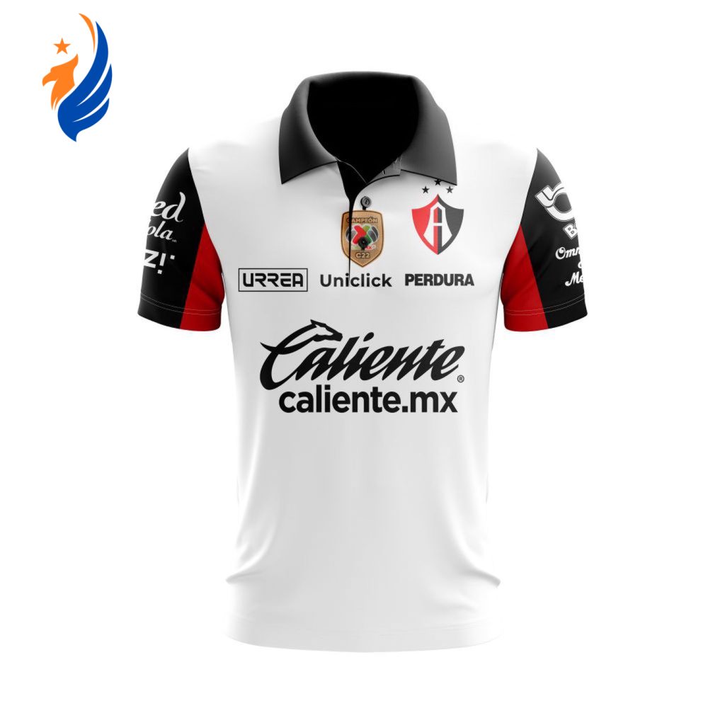 LIGA MX Atlas F.C Away Polo 2022/2023 LIGA MX Atlas F.C Away Polo 2022/2023