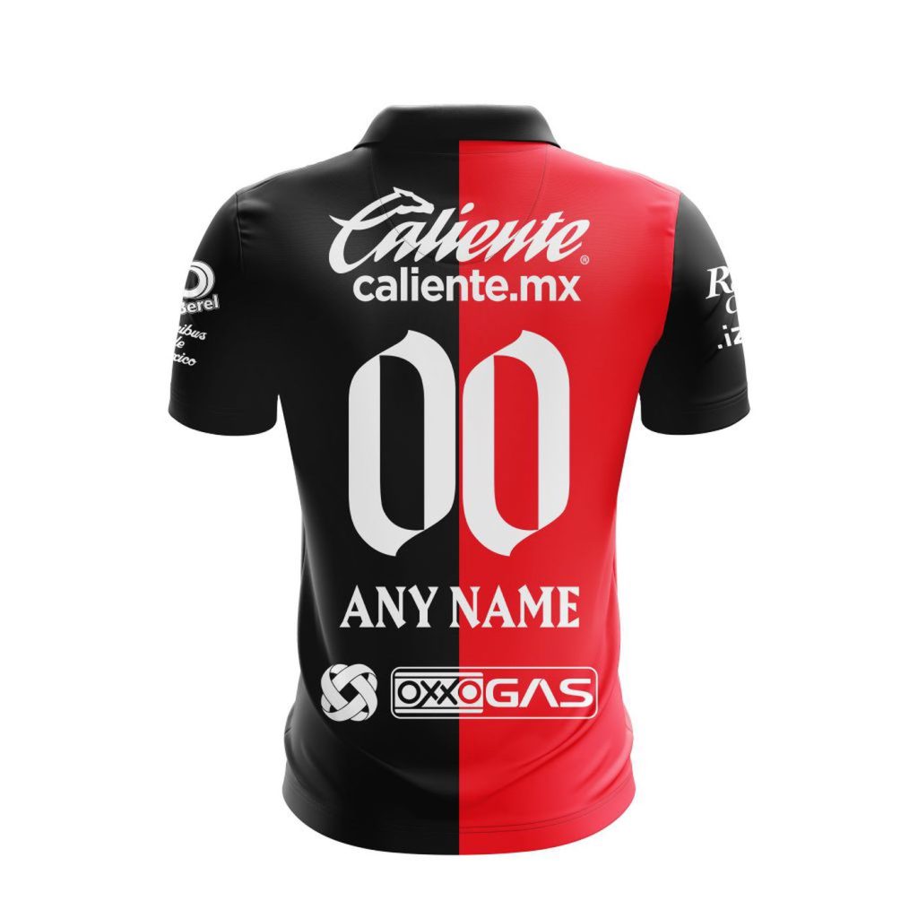 LIGA MX Atlas F.C Home Polo 2022/2023 LIGA MX Atlas F.C Home Polo 2022/2023