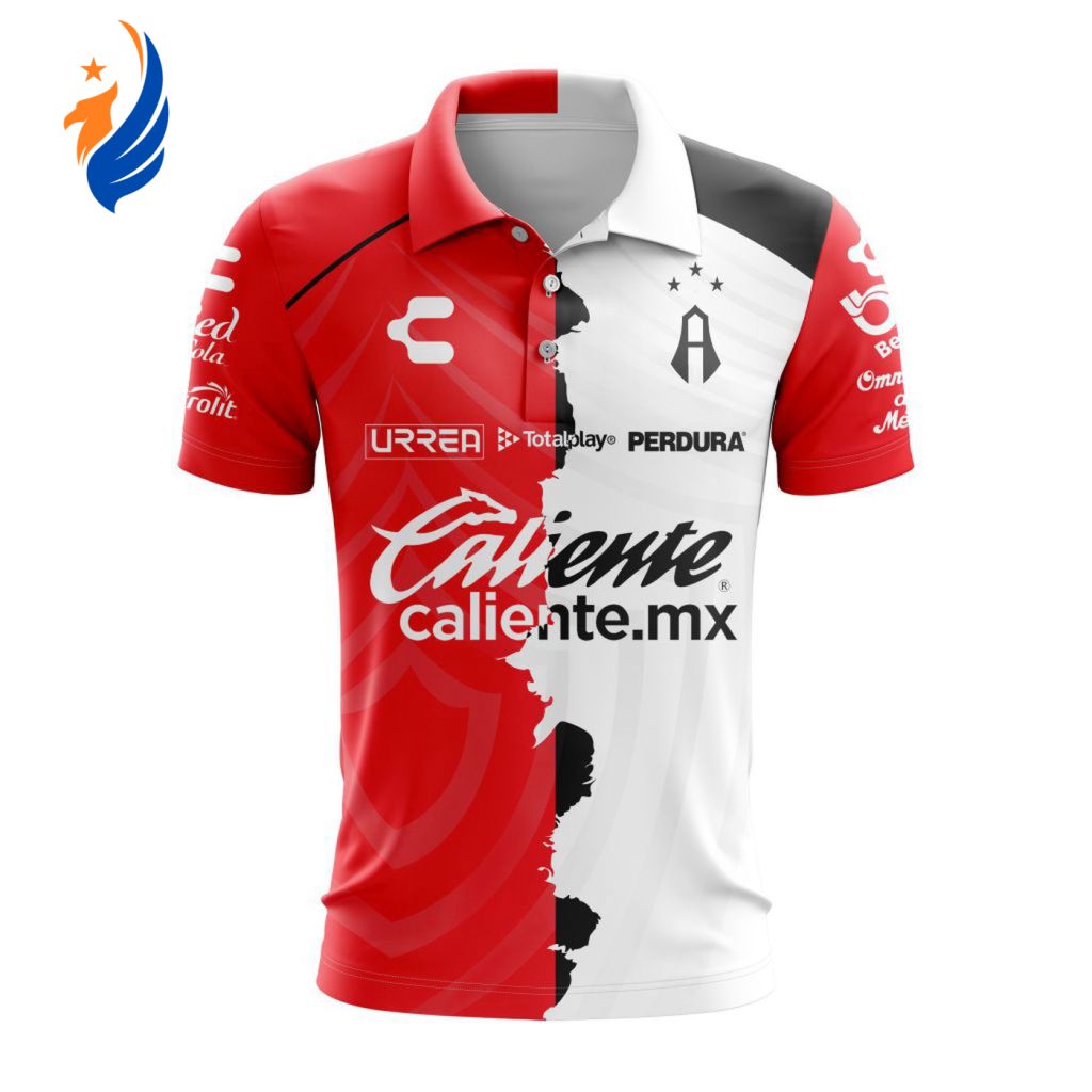 LIGA MX Atlas F.C Personalized 2024-2025 Home Mix Away Design Polo LIGA MX Atlas F.C Personalized 2024-2025 Home Mix Away Design Polo