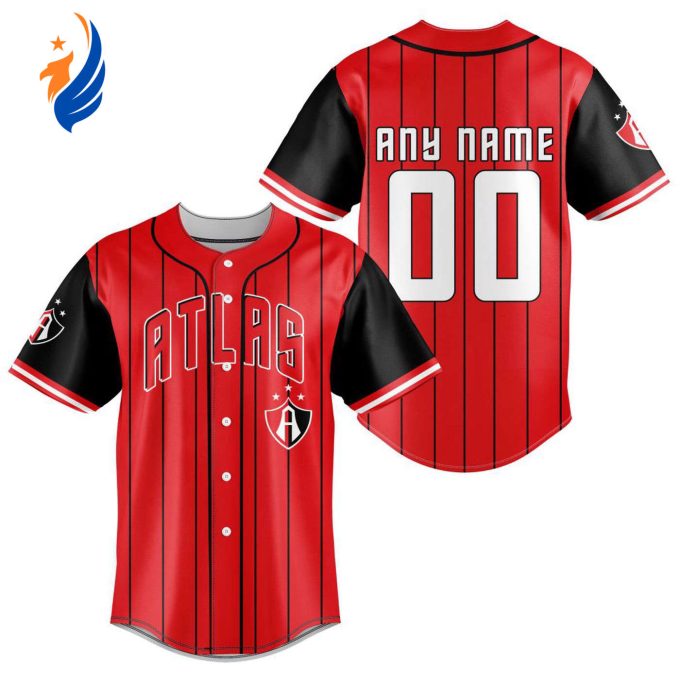 LIGA MX Atlas F.C Special Baseball Jersey Gift for Men Women LIGA MX Atlas F.C Special Baseball Jersey Gift for Men Women
