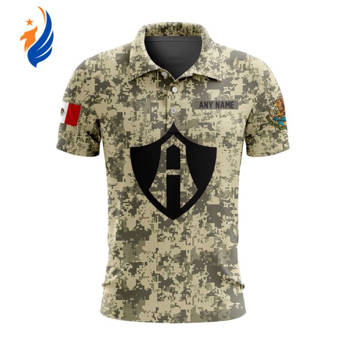 LIGA MX Atlas F.C Special Camo Design Polo Gift for Men Women LIGA MX Atlas F.C Special Camo Design Polo Gift for Men Women