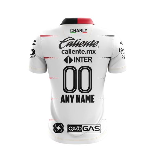 LIGA MX Atlas Fútbol Club 2022 BICAMPEÓN Away Polo