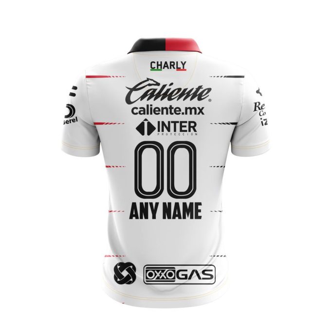 LIGA MX Atlas Fútbol Club 2022 BICAMPEÓN Away Polo