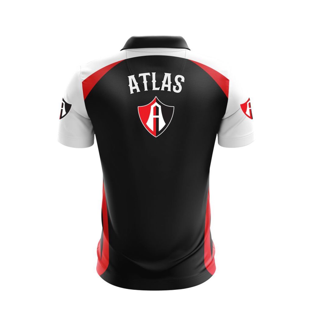 Liga MX Atlas Fútbol Polo Shirt Liga MX Atlas Fútbol Polo Shirt