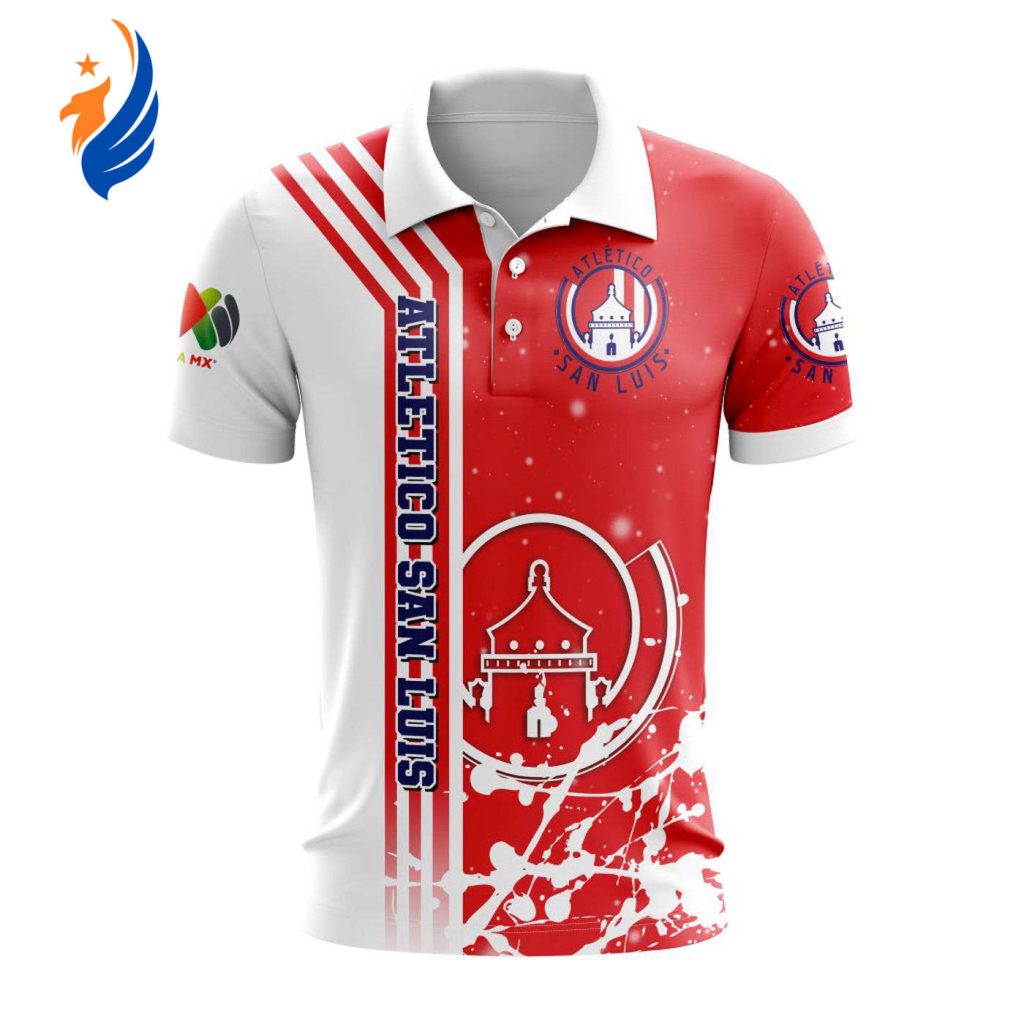 LIGA MX Atletico San Luis New Design Polo For Fan Gift for Men Women LIGA MX Atletico San Luis New Design Polo For Fan Gift for Men Women