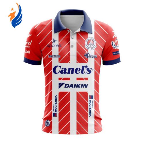 LIGA MX Deportivo Toluca Personalized 2024-2025 Home Polo LIGA MX Atletico San Luis Personalized 2024-2025 Home Polo
