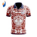 LIGA MX Atletico San Luis Special Dia De Muertos Design Polo Gift for Men Women