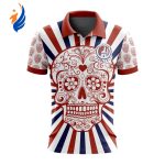 LIGA MX Atletico San Luis Special Dia De Muertos Design Polo Gift for Men Women