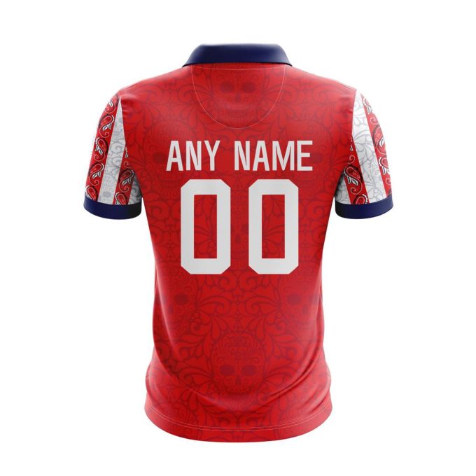 LIGA MX Atletico San Luis Special Dia De Muertos Design Polo Gift for Men Women