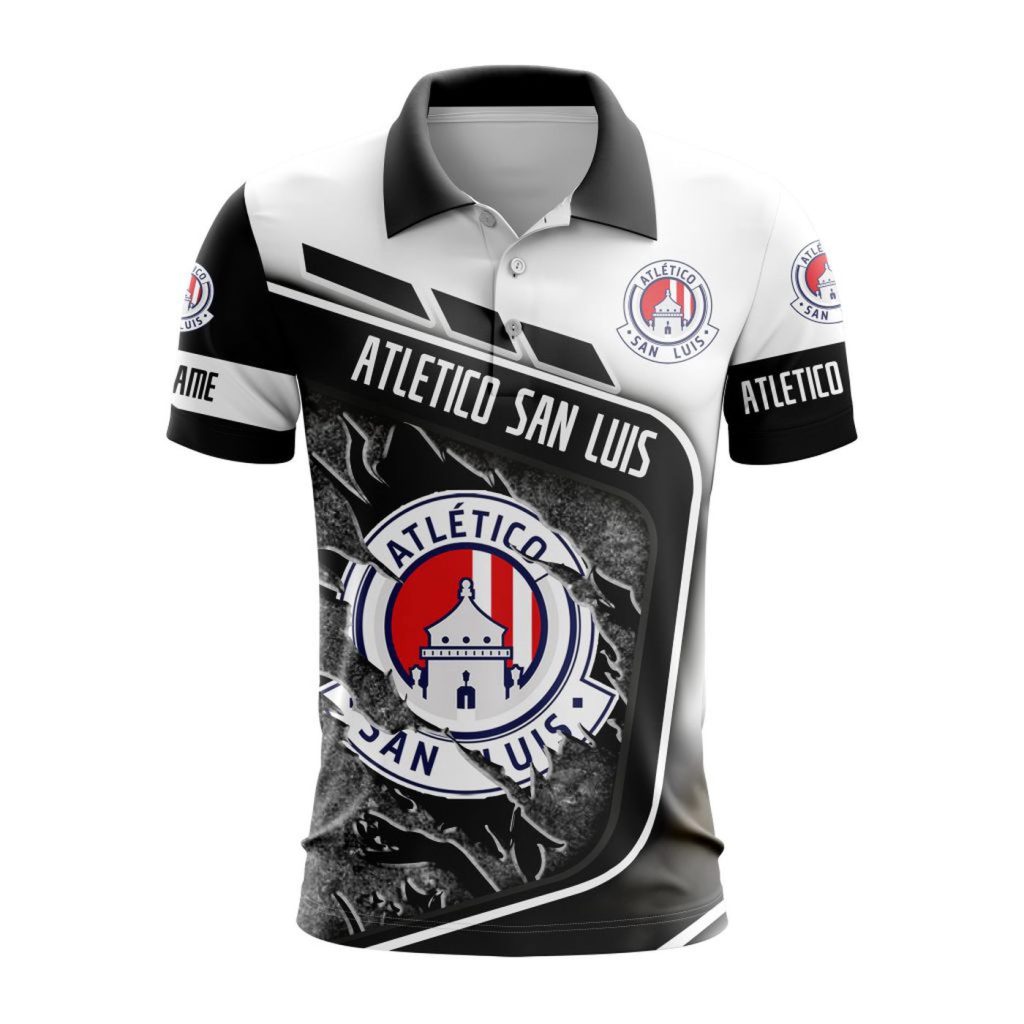 LIGA MX Atletico San Luis Special Polo Design Gift for Men Women LIGA MX Atletico San Luis Special Polo Design Gift for Men Women